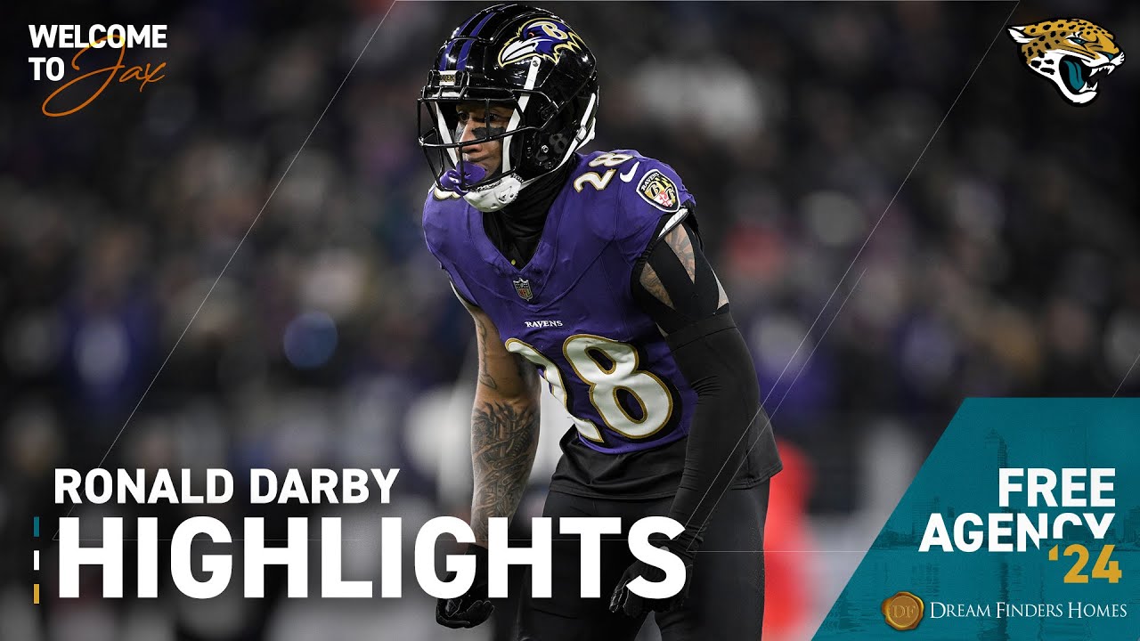 Ronald Darby&rsquo;s Top Career Highlights | Jaguars Free Agency 2024 | Jacksonville Jaguars