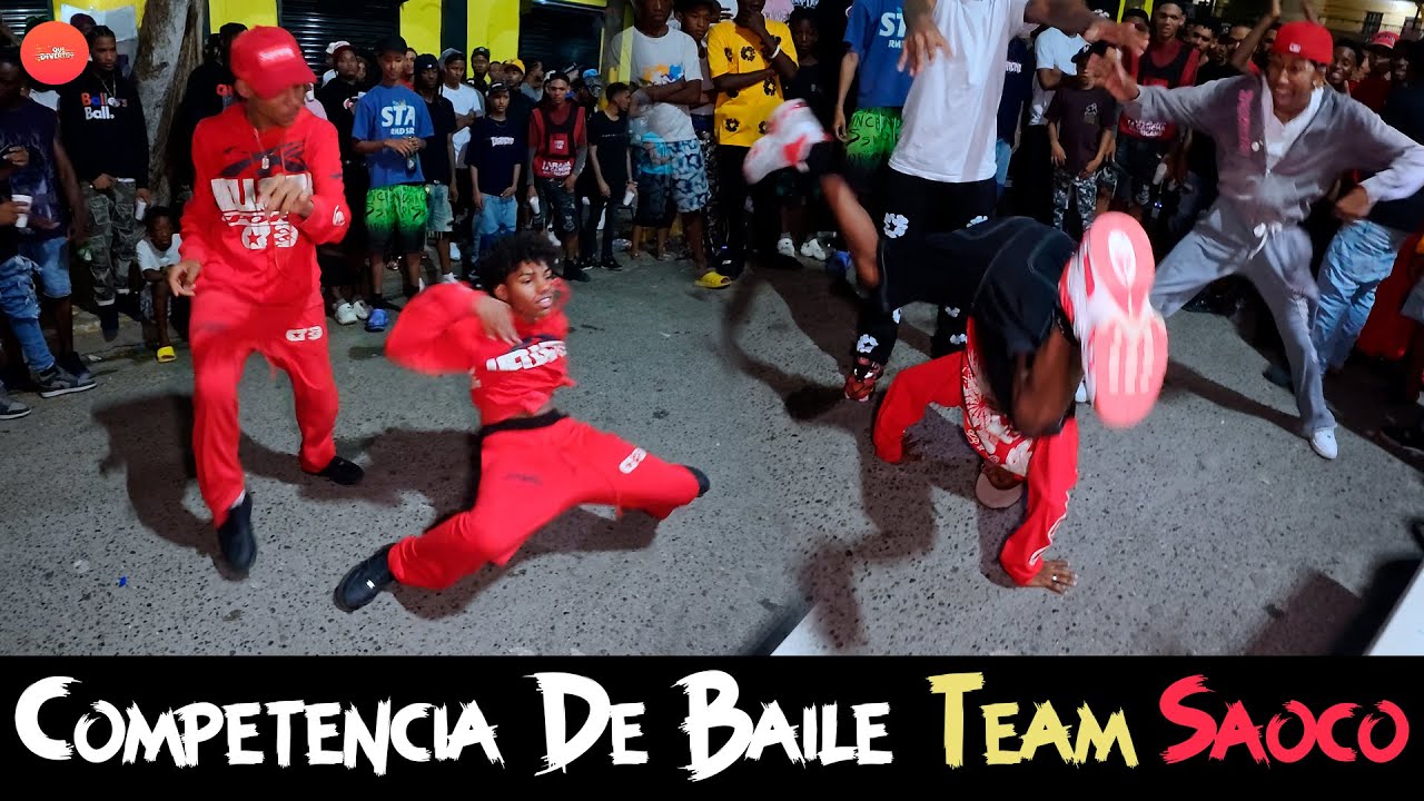 COMPETENCIA DE BAILE TEAM SAOCO / TEAM SAOCO VS TEAM SAOCO LOS MEJORES TIKTOKER