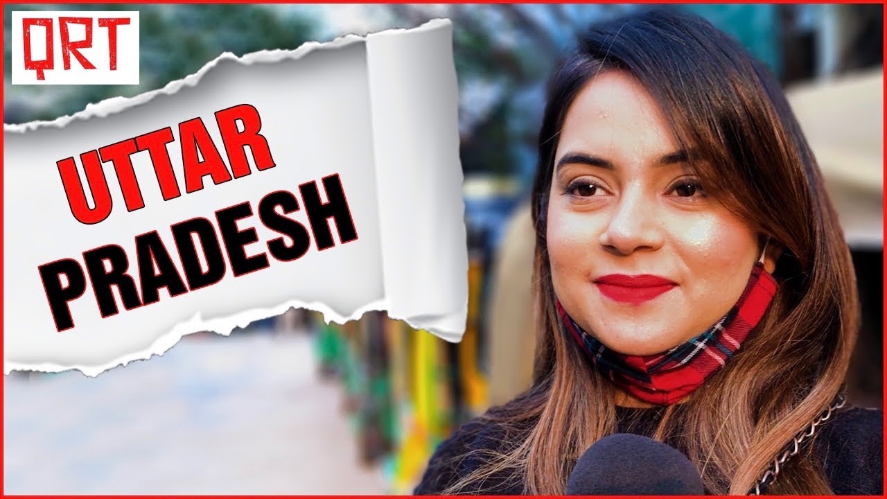 What do Girls Think about UTTAR PRADESH (UP) ? | GK Quiz on U.P Boys | IQ Test | Quick Reaction Team