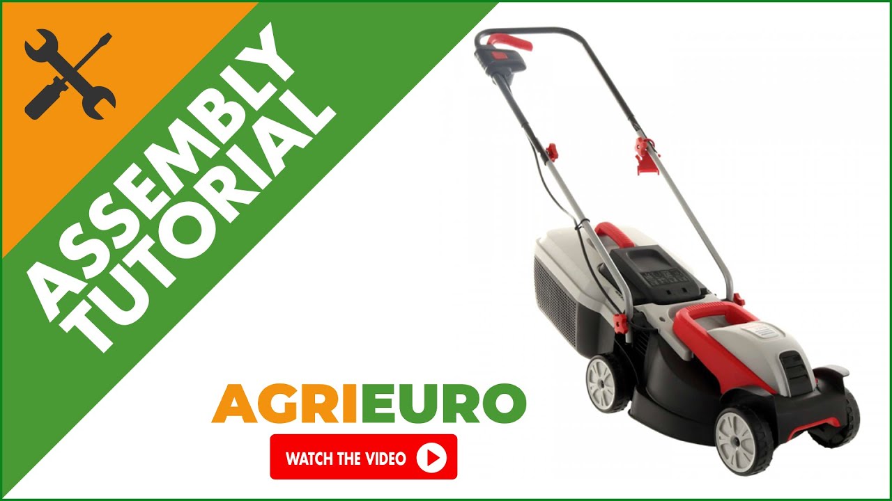 AL-KO 3.22 SE 1000W Electric Lawn Mower - 32 cm Blade - Assembly tutorial