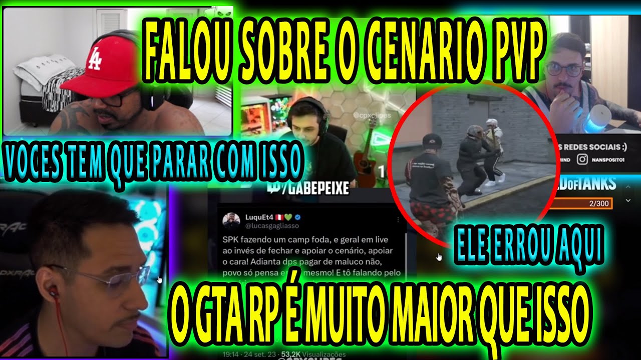 EITA😱 FANHO (CORINGA) DEU SUA OPINIÃO SOBRE O  PD DO PAULINHO E REAGIU AO BRKK RESPONDENDO O LUQUETA