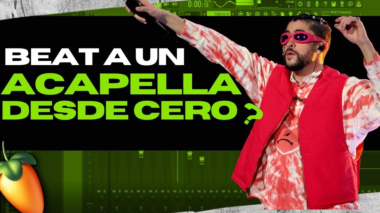 HICE un BEAT a un ACAPELLA DESDE CERO | TUTORIAL de FL STUDIO