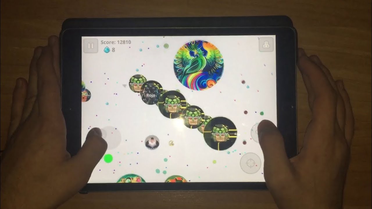 HANDCAM SKILLS - (AGAR.IO MOBILE)