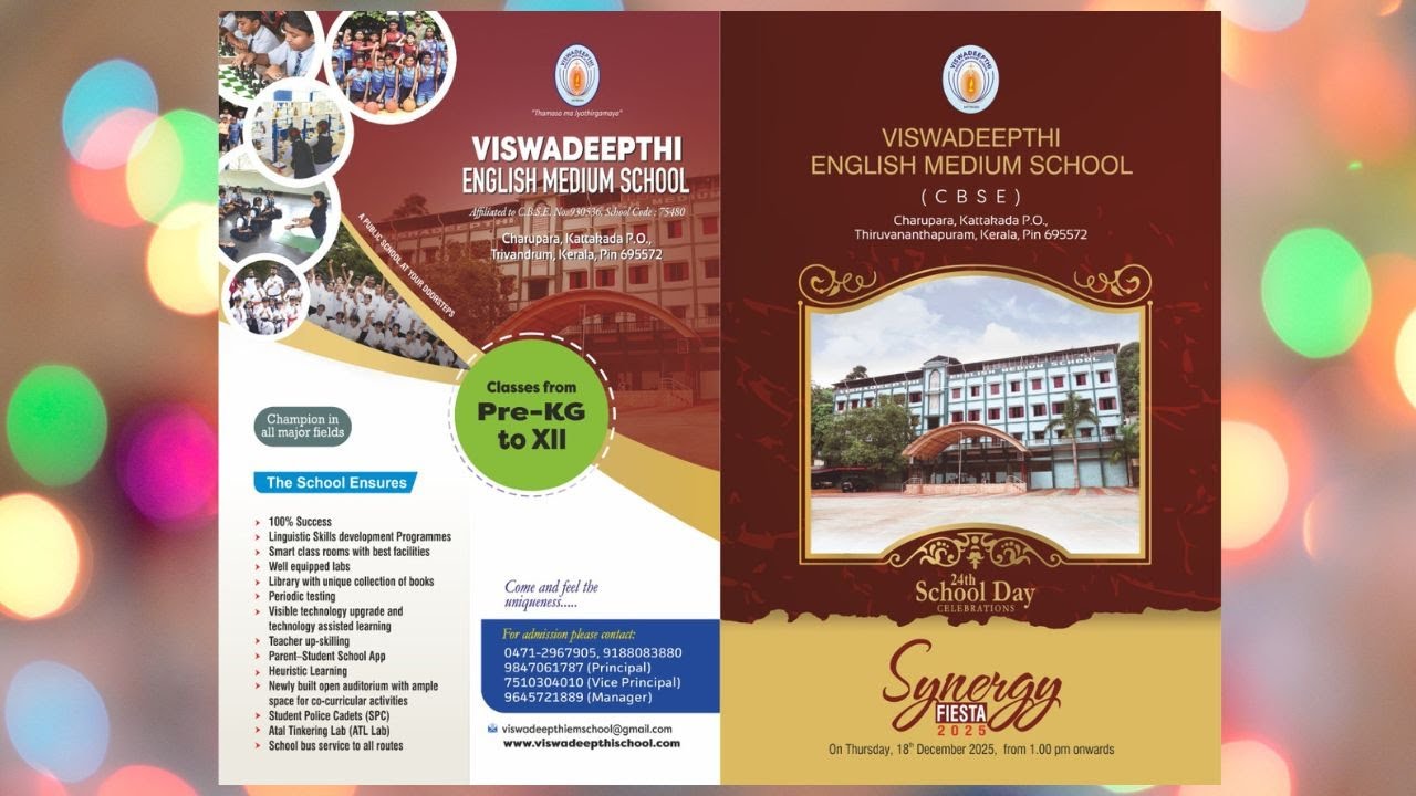 VISWADEEPTHI ENGLISH MEDIUM SCHOOL 24 th 