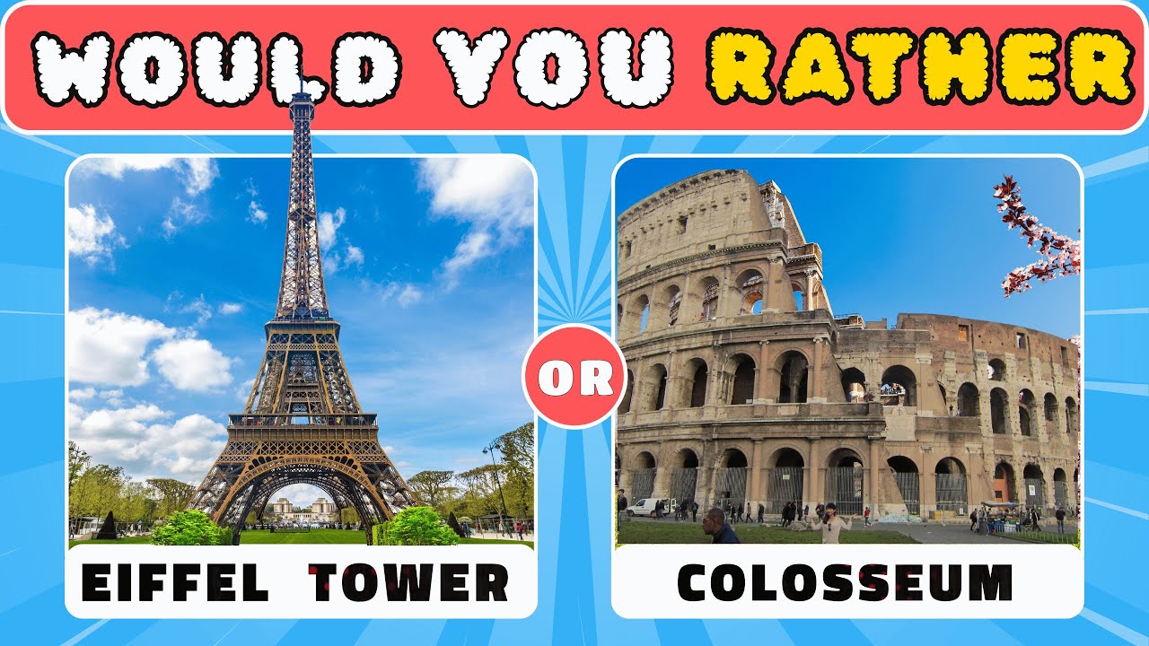 Would You Rather? 🧠 | Famous Landmarks In The World 🔍