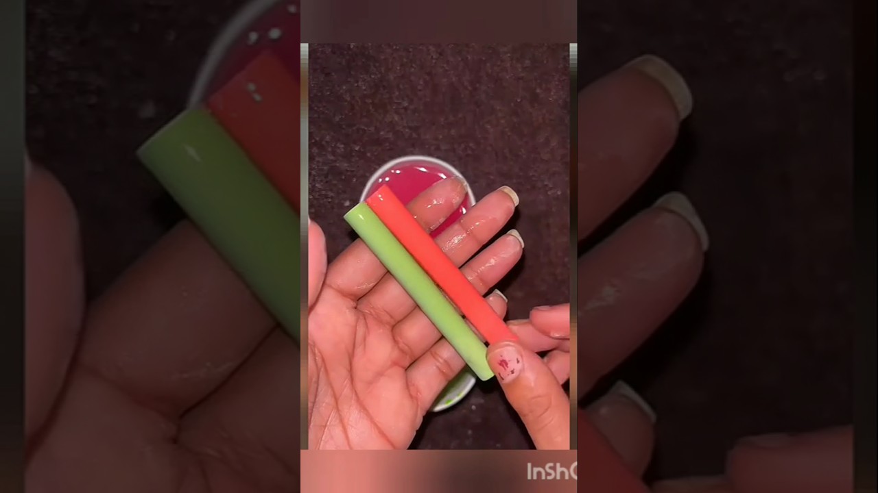 Homemade colourful chalk #diy #chalk #asmr