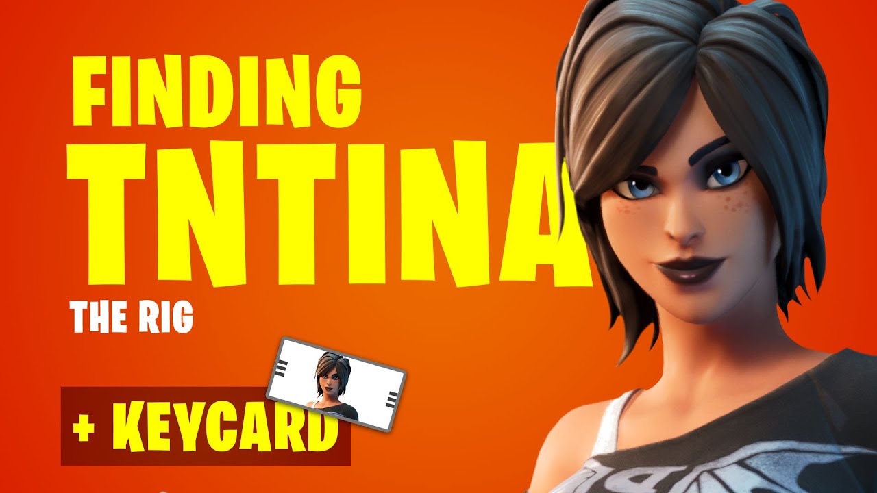 TNTina Boss Weapon Location at The Rig (Keycard,  the Vault and Mythic Boom Bow in Fortnite)