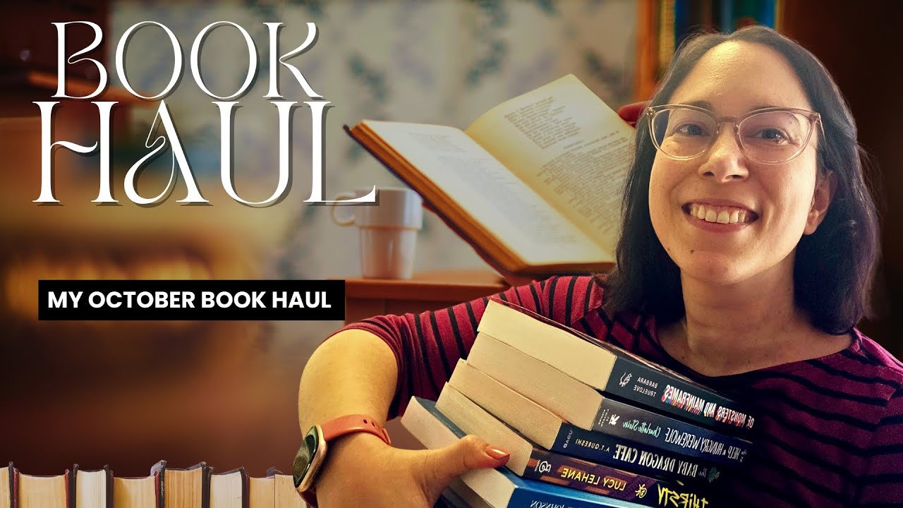 October BOOK HAUL ~SciFi & Fantasy~