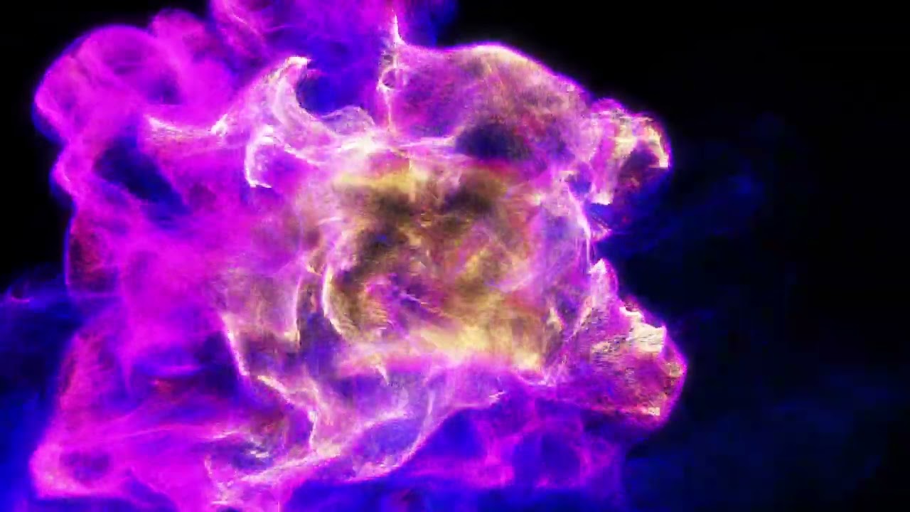 MAGIC PARTICLE COLORFUL OVERLAY 4k
