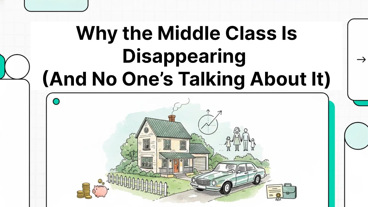 Why the Middle Class Is Disappearing (And No One’s Talking About It) !!!