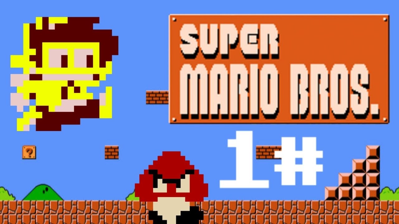 SMB gameplay (mundos 1 e 2)