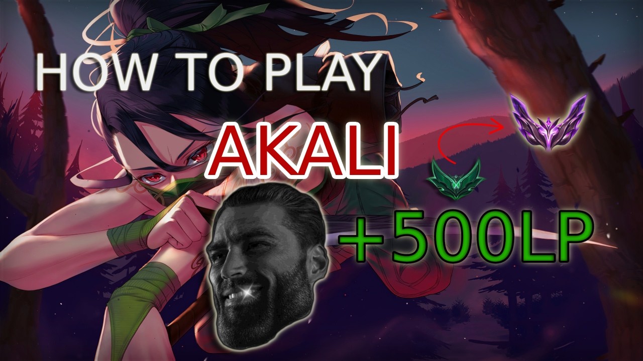 How To *ACTUALLY* Play Akali in s16 | AKALI GUIDE