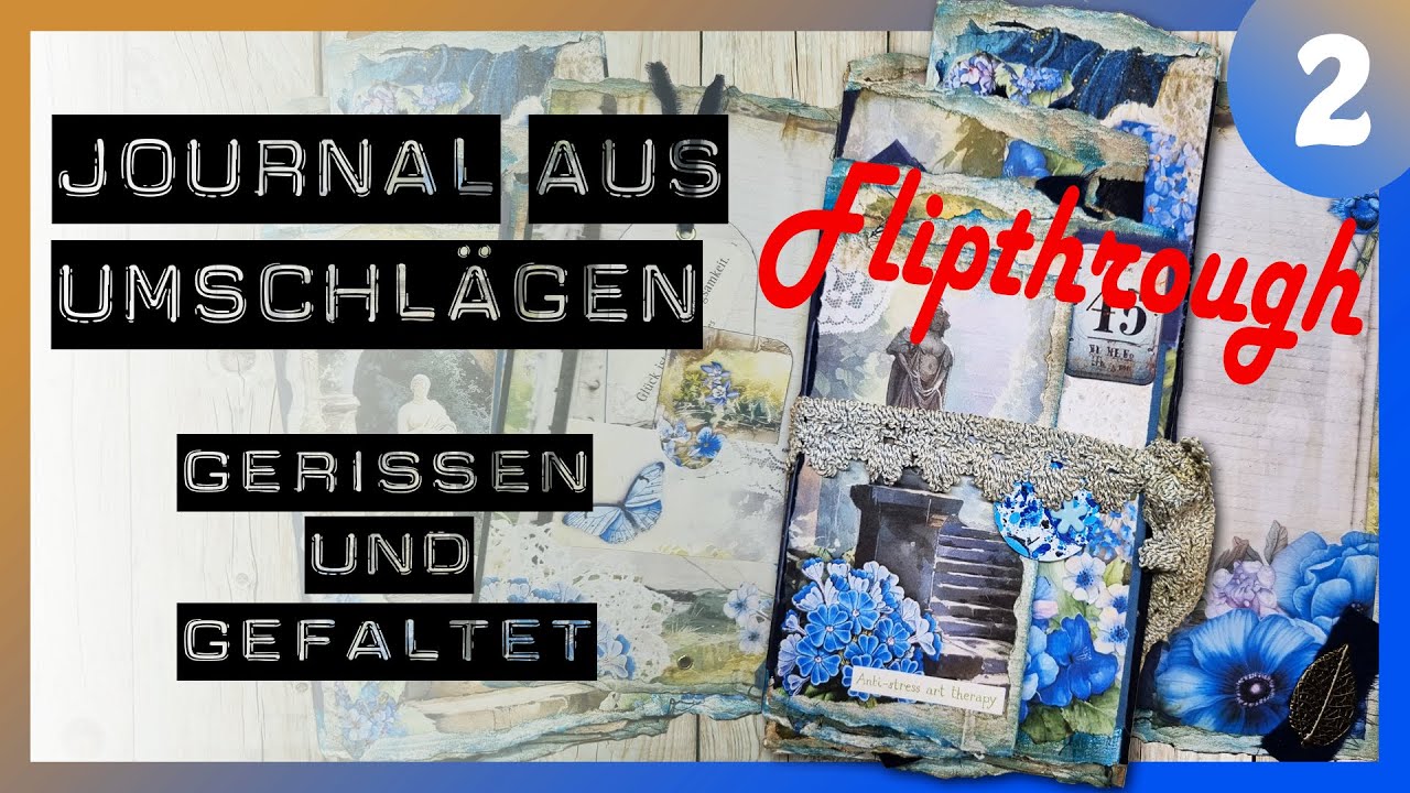 Journal aus Amazon Verpackungen bzw. Umschlägen 📦 #amazonjournal 📦 Teil 2 mit Flipthrough