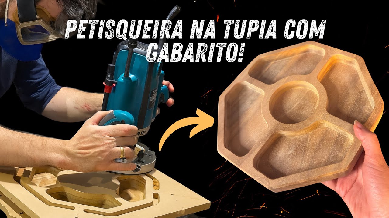 3 Formas de Criar Nichos Perfeitos em Petisqueiras Usando Tupia e Broca Forstner. 