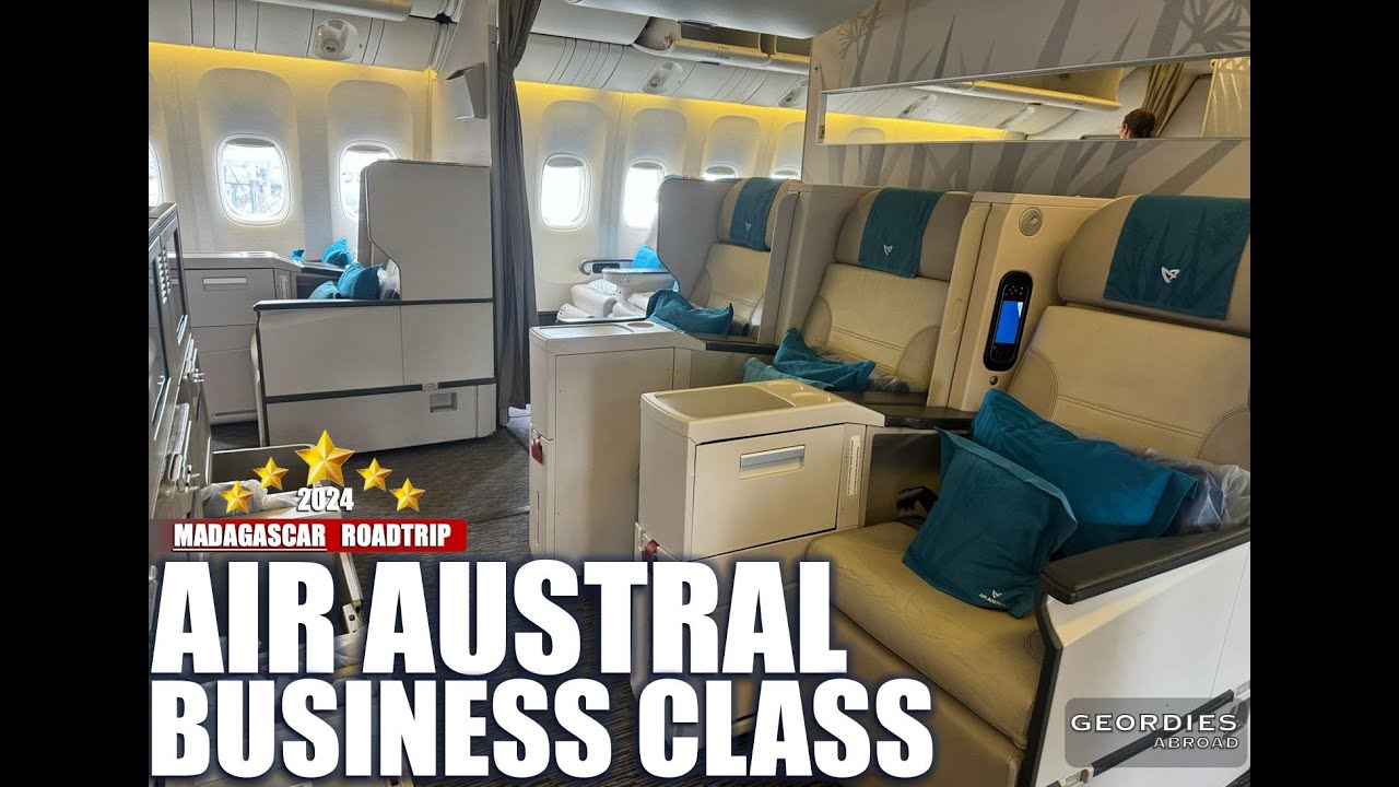 Air Austral Business Class UU888 | Bangkok to Reunion