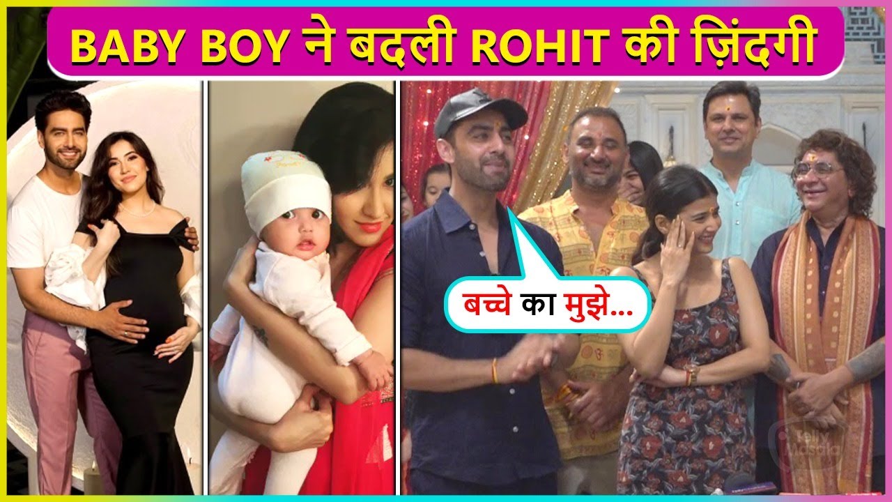 Rohit Purohit Showers Love On Wife Sheena & Baby Boy, Says 'Best Papa Ka Award..'