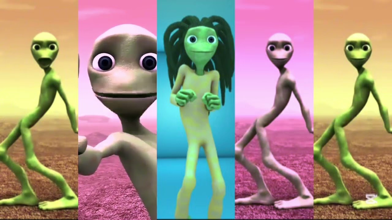 El Combo, Dancing Green Alien -Dame to cosita feat cutty ranks (ultra records)