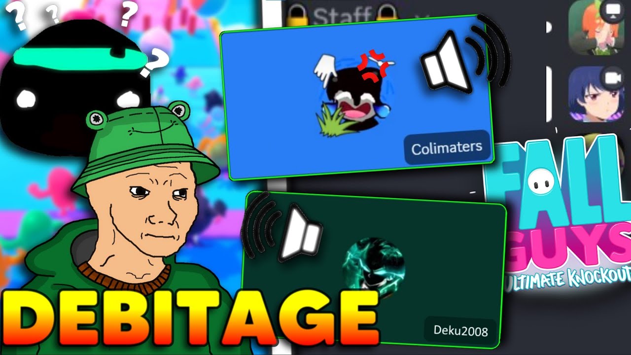 CE DÉBITAGE DISCORD EST INCROYABLE... (FallGuys - Discord)