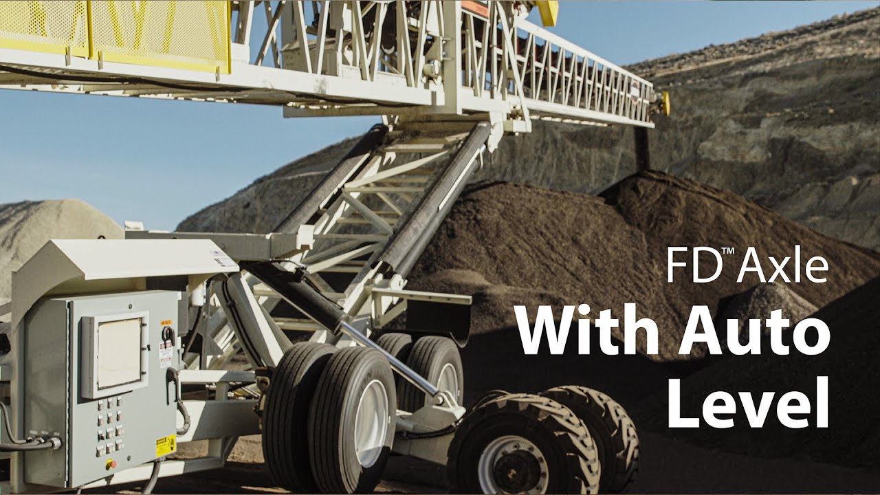 TeleStacker® Conveyor: FD Axle with Auto Leveling