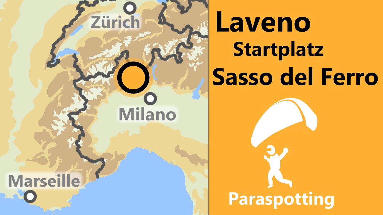 Startplatz Sasso del Ferro Laveno Lago Maggiore | Paraspotting