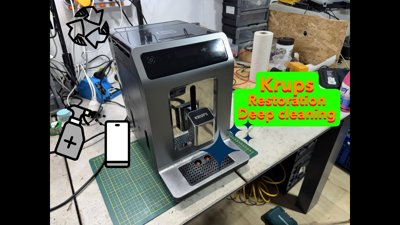Krups EA89 Restoration, Deep cleaning and More