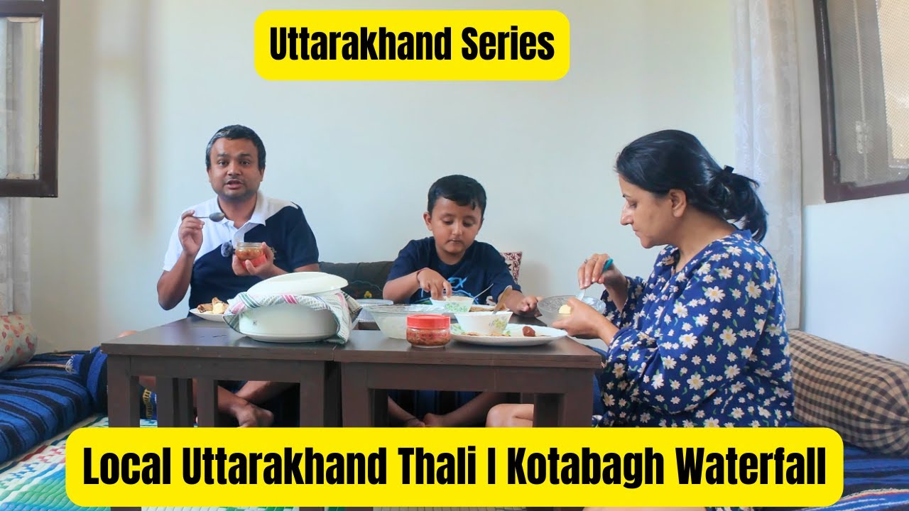 EP09 Exploring Kotabagh Waterfall & Traditional Pahadi Food | Beautiful Homestay Experience |