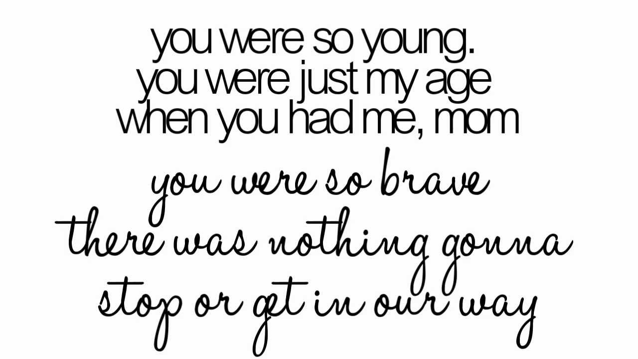 Justin Bieber - Turn To You (lyrics on screen)