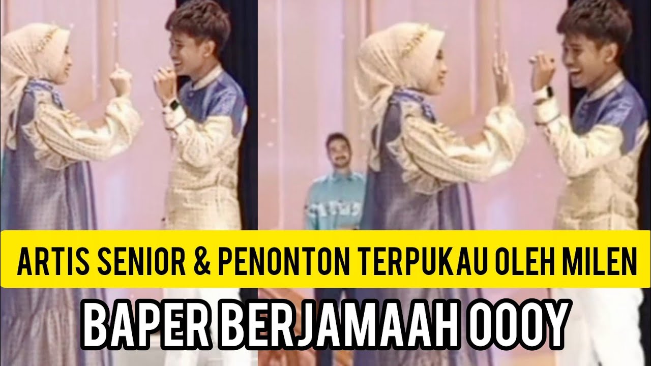VIRAL PART TER ROMANTIS VALEN & MILA FASHION SHOW + DUET BIKIN PARA ARTIS & PENONTON TERPUKAU. 