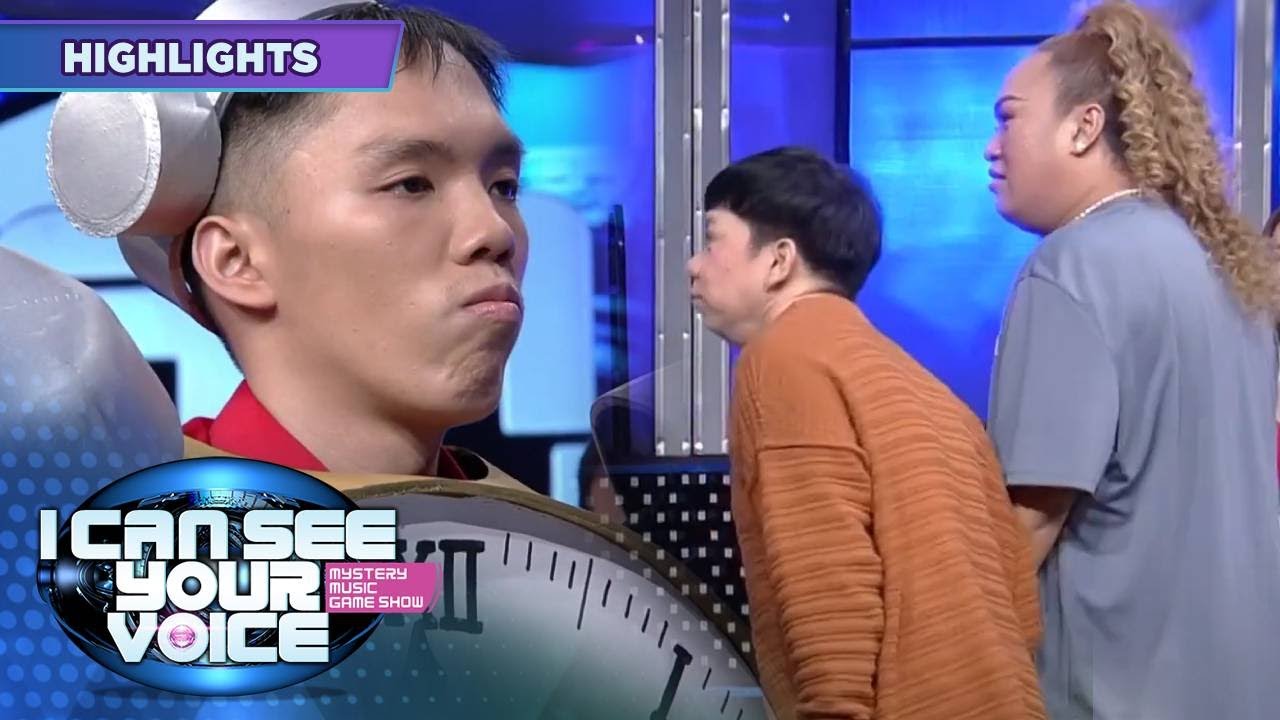 Negi at Lassy tinitigan ng malapitan si 'Sira Geronimo' | I Can See Your Voice