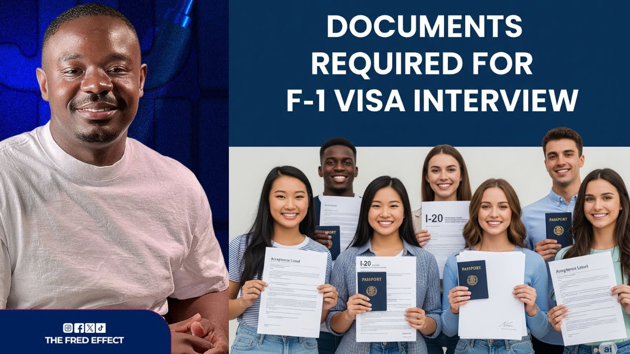 DOCUMENTS YOU MUST CARRY TO BE APPROVED