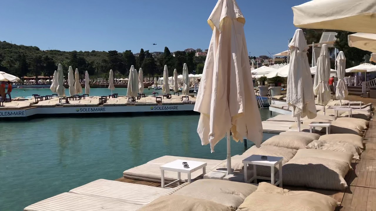 Sole Mare Beach Club в Чешме, Измир, Турция 2019