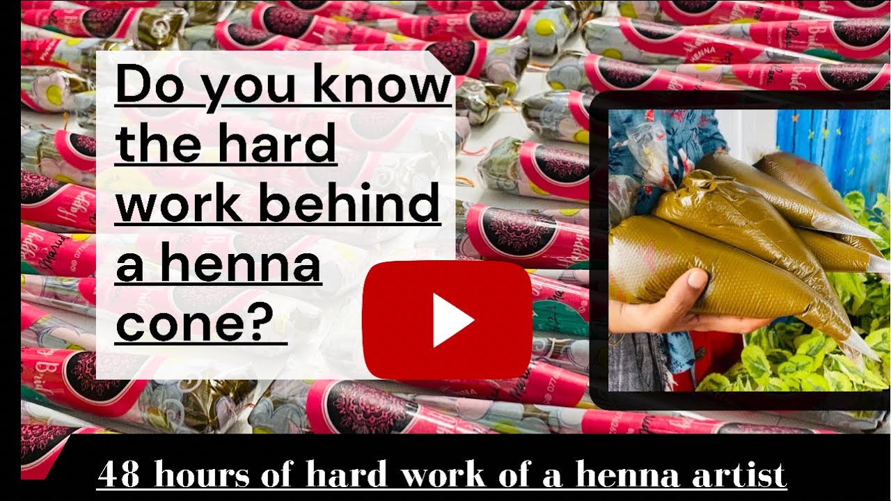 Henna cone making vlog | marudhani by Ladylife’s