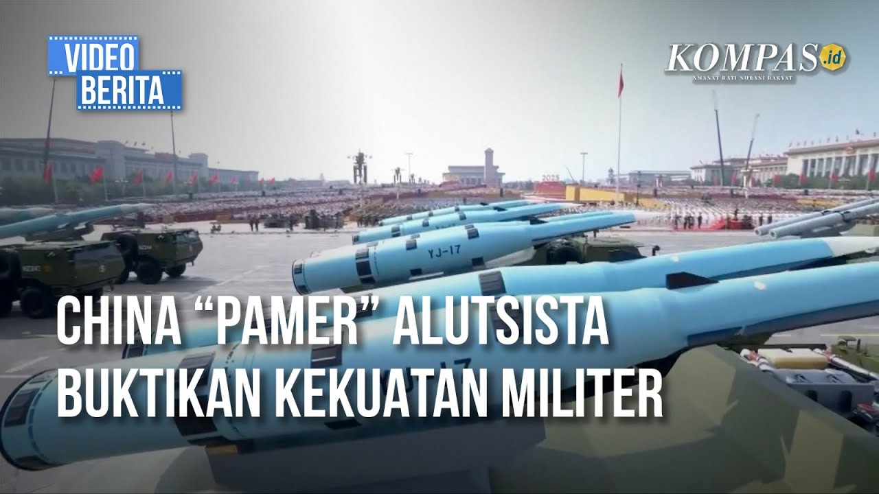Sederet Alutsista Canggih Dipamerkan dalam Parade Militer China