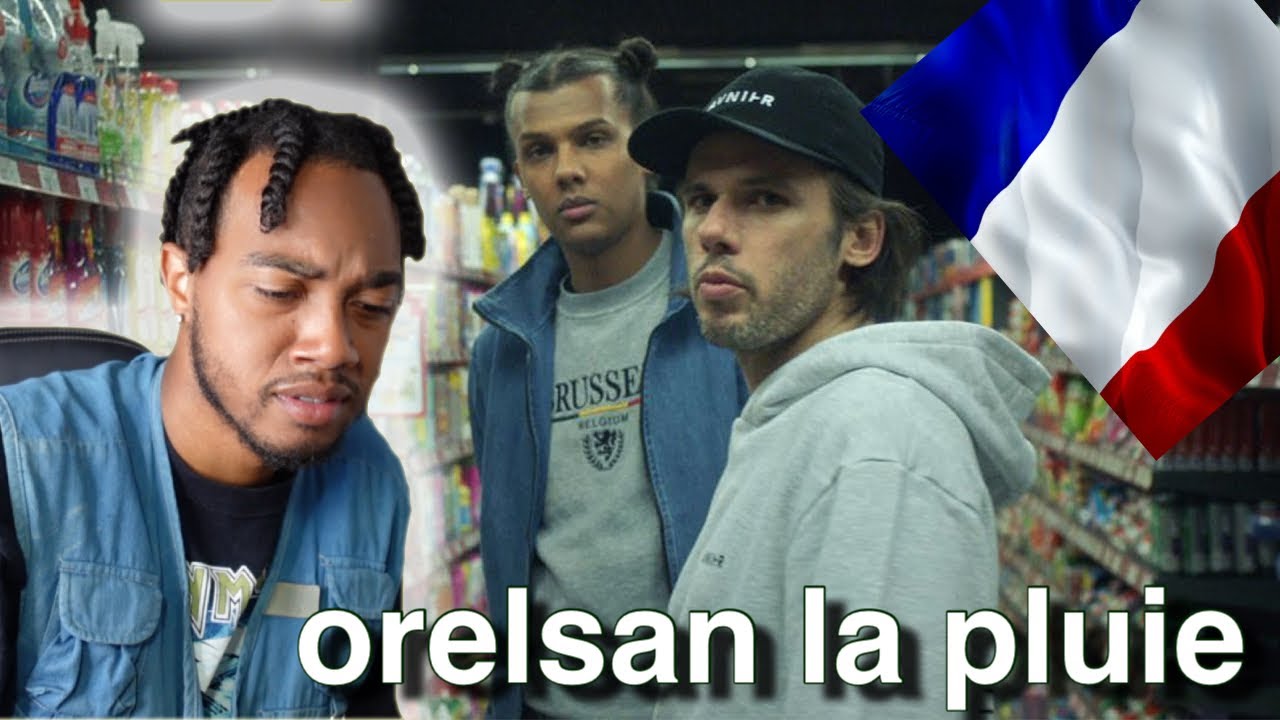 AMERICAN REACTS TO FRENCH RAP | ORELSAN - LA PLUIE (ft STROMAE) FOR FIRST TIME | AMERICAN REACTION