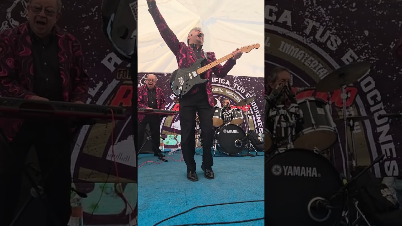 Los Locos del Ritmo - Yo no soy un rebelde. Tianguis Cultural Del Chopo CDMX. 👍😎🎤🎸🥁🎵🎶🎼👿🇲🇽