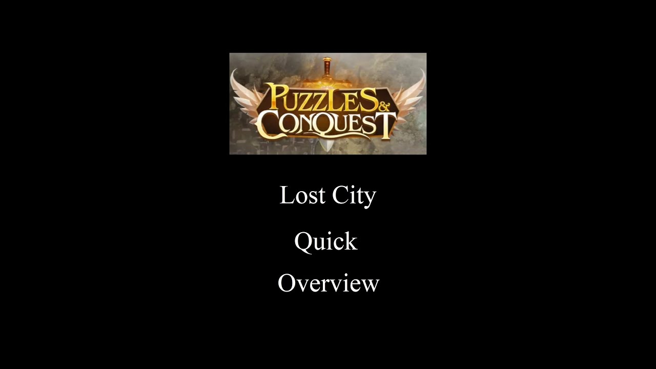 Lost City Initial Overview 2025 March