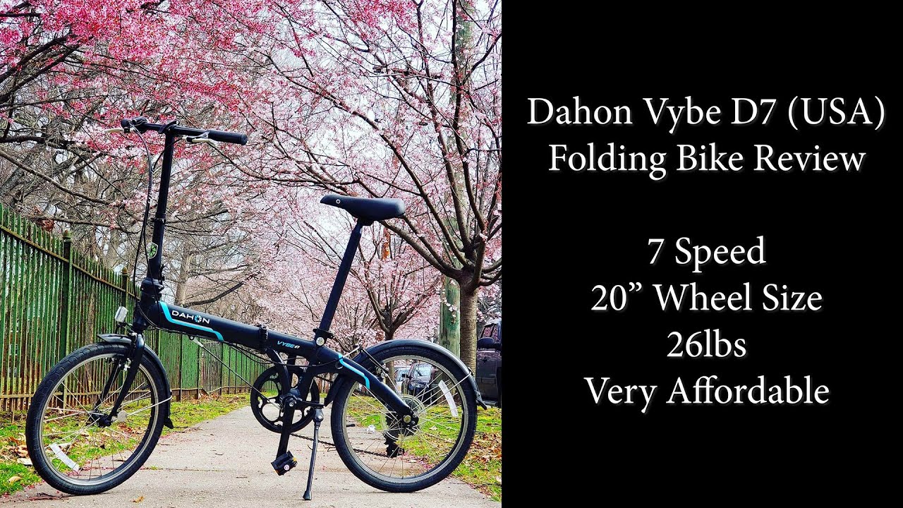 Dahon Vybe D7 [2020] Folding Bike Review - How To Fold/Unfold