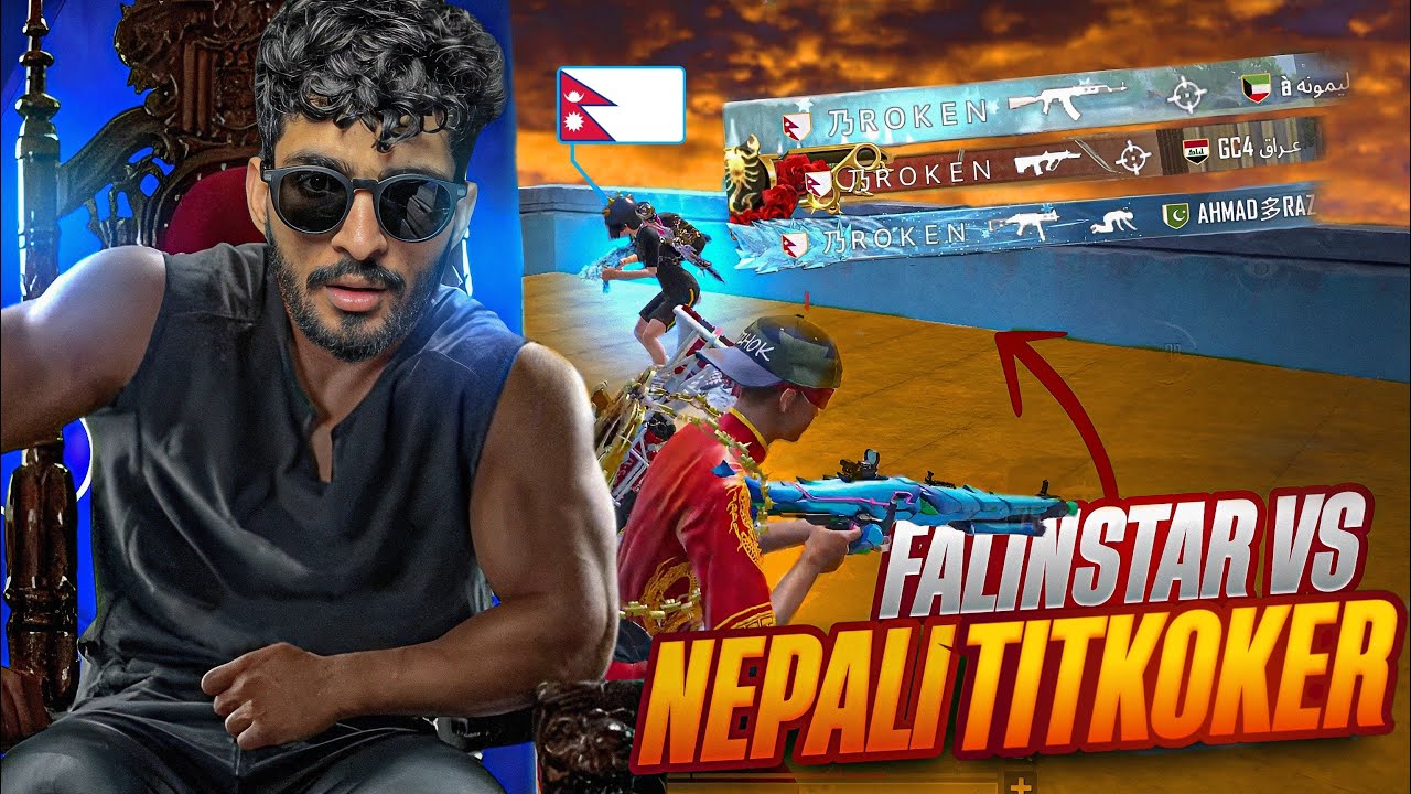 Falinstar vs Tiktoker 🔥| Who’s the Real King of PUBG MOBILE? | FalinStar Gaming