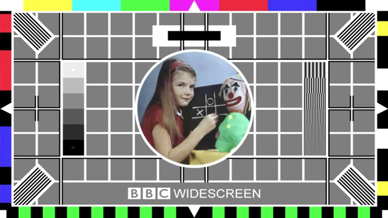 BBC Test cards on BBC HD Shutdown 26th March 2013