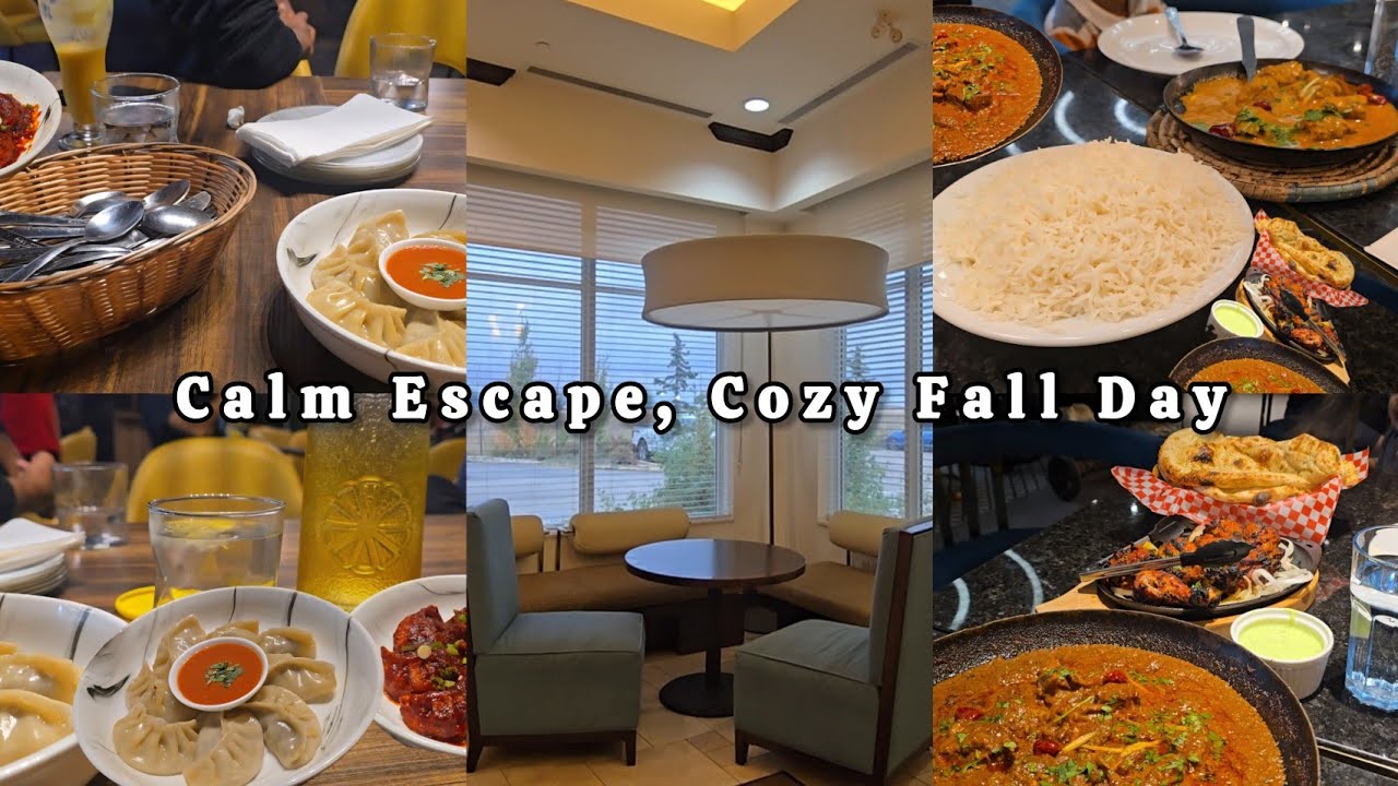 Silent Vlog | Fall Day in Edmonton | Calm Escape in City, Peaceful Visit to Muttart Conservatory