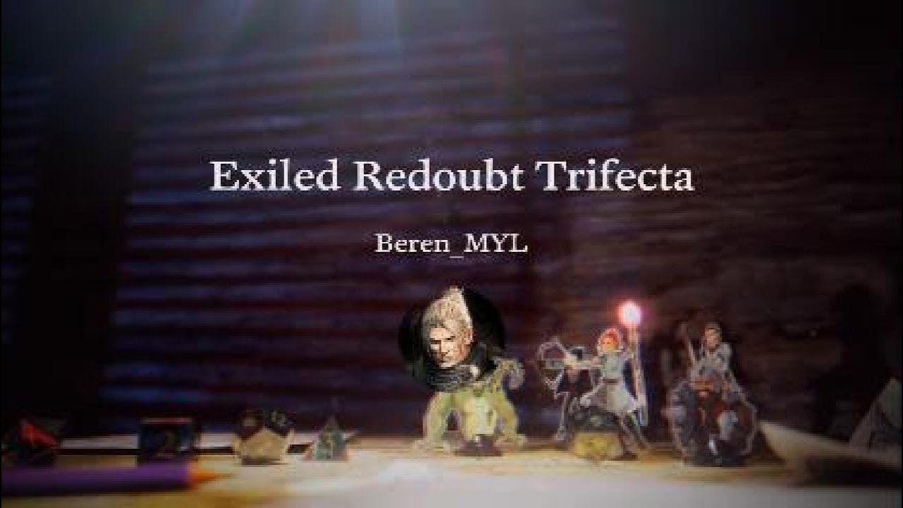 ESO Exiled Redoubt Trifecta, Healer Sorc, DK, Plar POV
