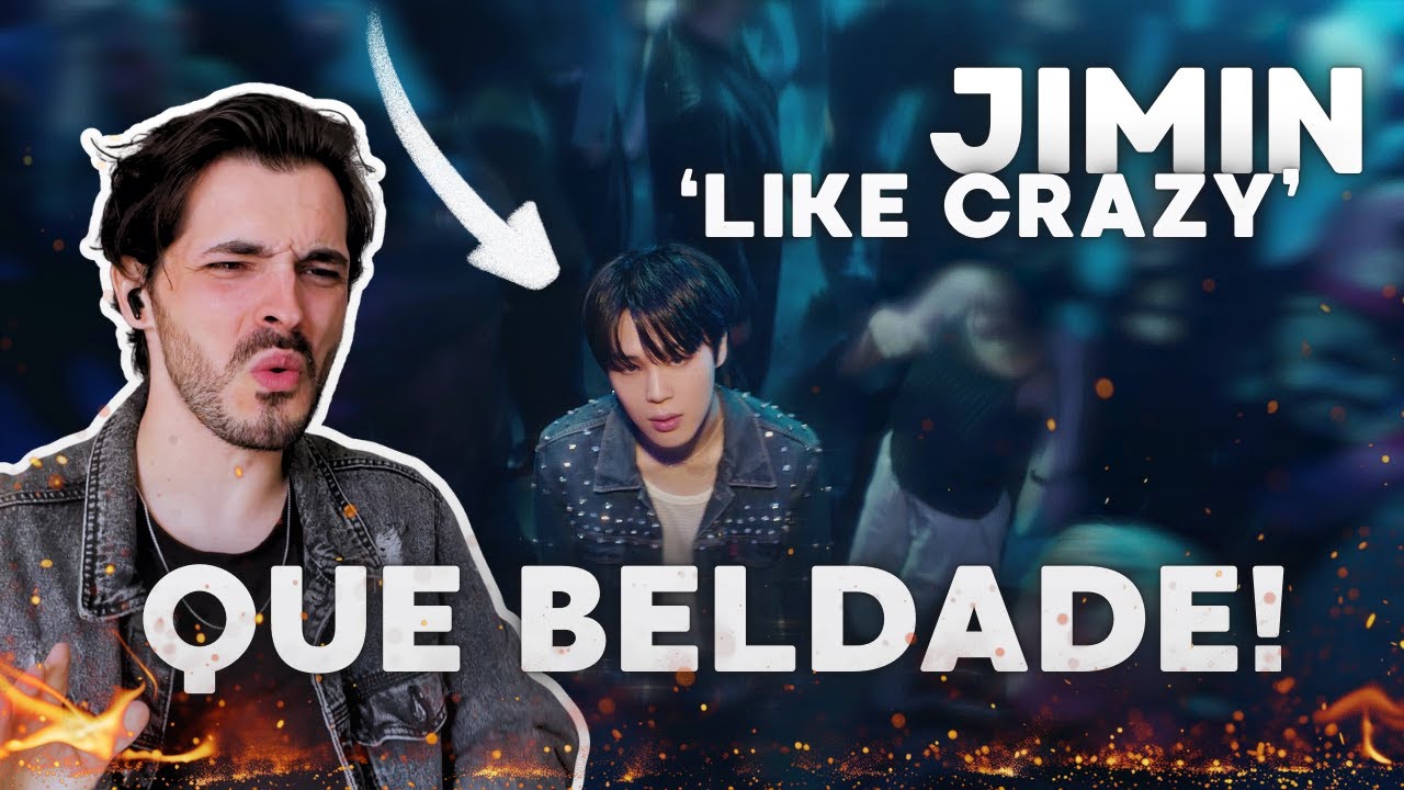 JIMIN - 'LIKE CRAZY' MV || ESTOU PERPLEXO COM ELE... 😱 || KPOP REACT BTS