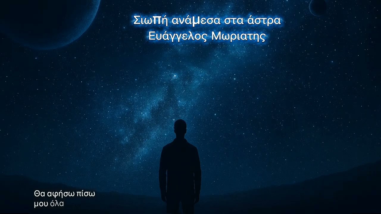 «Σιωπή ανάμεσα στα Άστρα» – Ευάγγελος Μωριάτης (Official Audio)