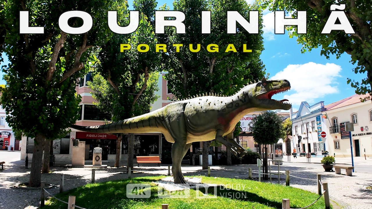 Лоуринья Португалия 🇵🇹 Лоуринья, город динозавров в Португалии, пешеходная экскурсия 4(K)