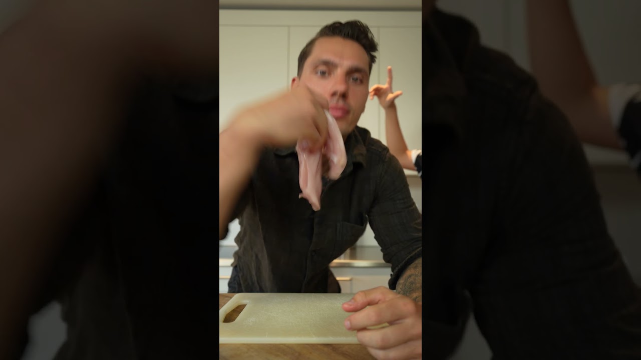 Gebratene Nudeln mit H&auml;hnchen #shorts