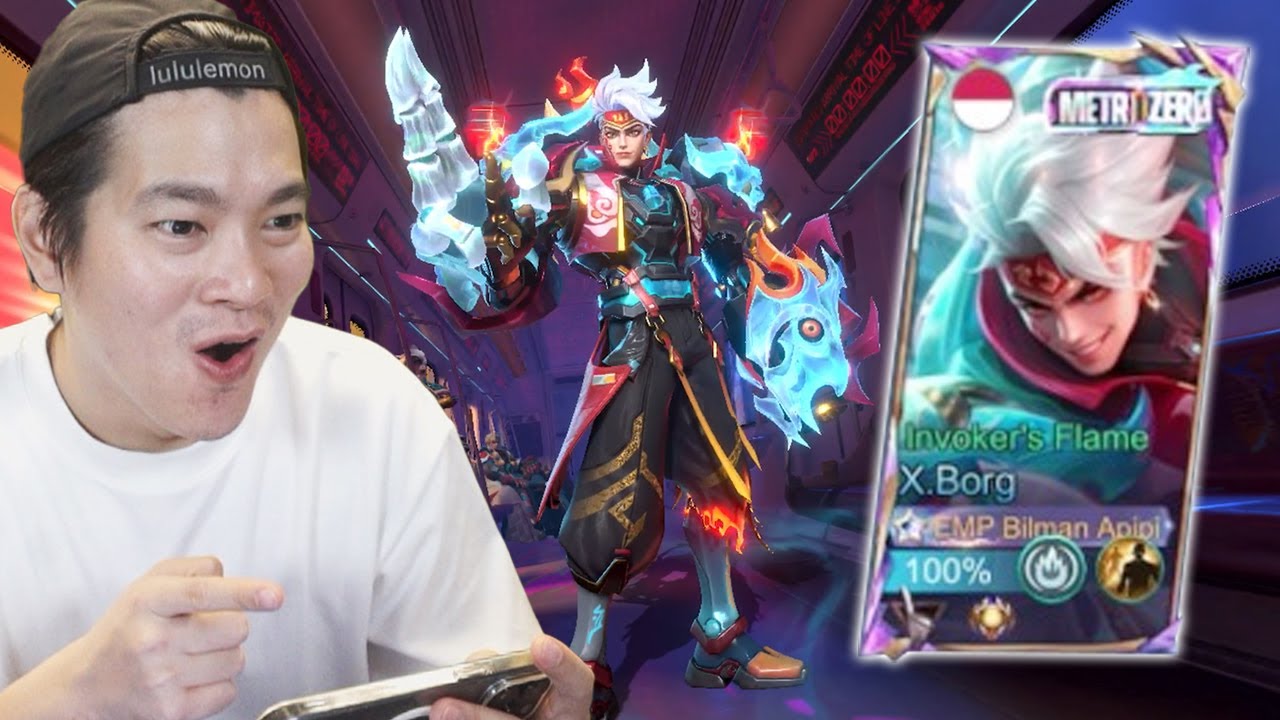 Review Skin XBorg Metro Zero Rp 2,000,000 - Mobile Legends
