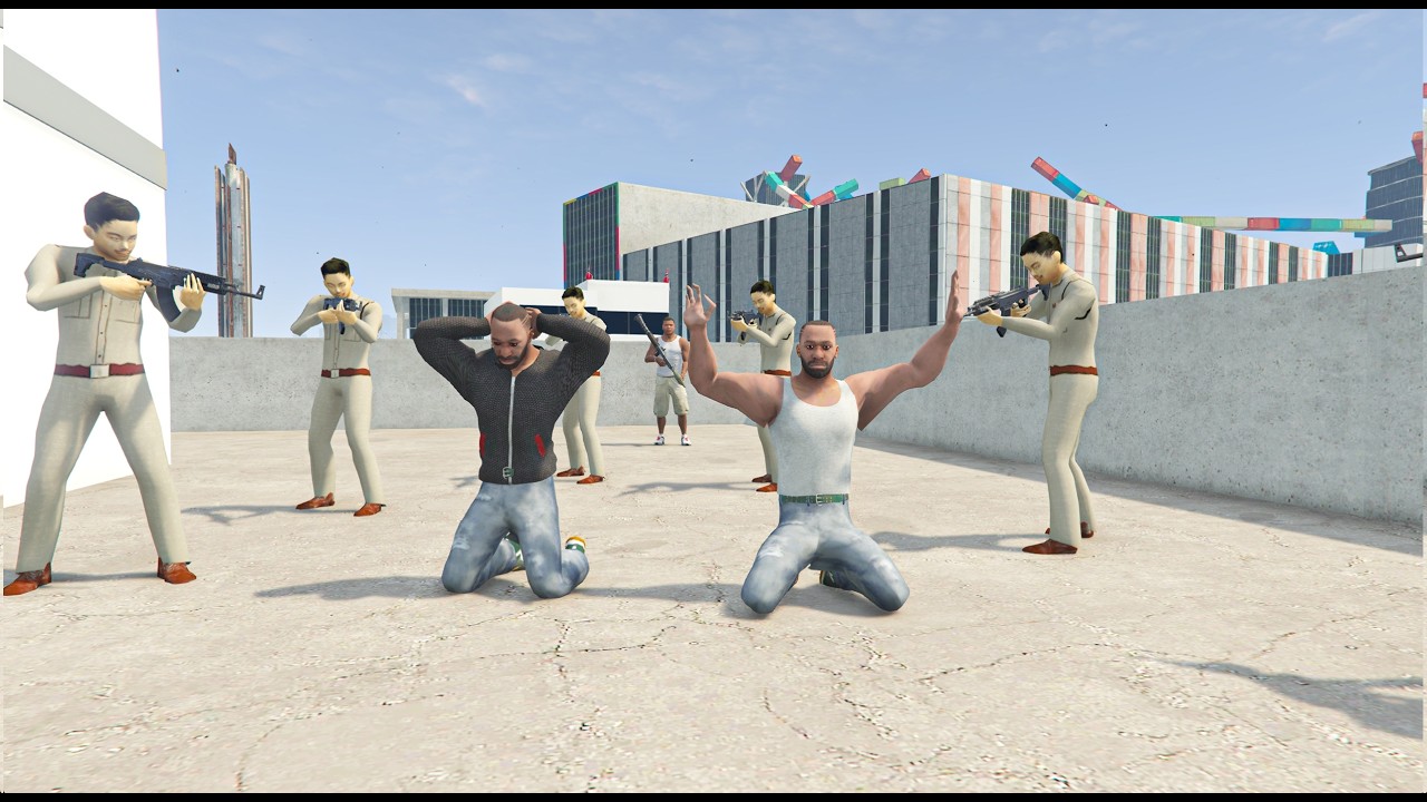 FRANKLIN & FRANK IN JAIL | GTA 5 WITH INDIAN BIKES DRIVING 3D X GTA 5 #10