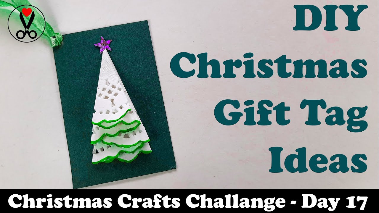 Christmas Gift Tags | How to Make Gift Tags | Christmas Paper Crafts Ideas with Gift Tags - 2022
