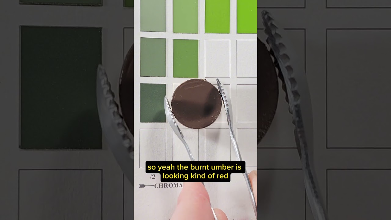 WHAT HUE IS RAW UMBER? BURNT UMBER? Don't let your eyes be fooled!