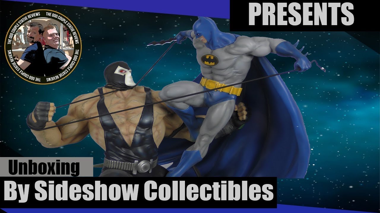 Unboxing Batman Vs Bane Action Diorama by Iron Studios The Odd Couple Statue Reviews